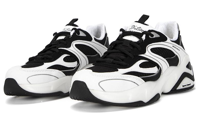 Skechers Dlites Hyper Burst 'White Black' Women's