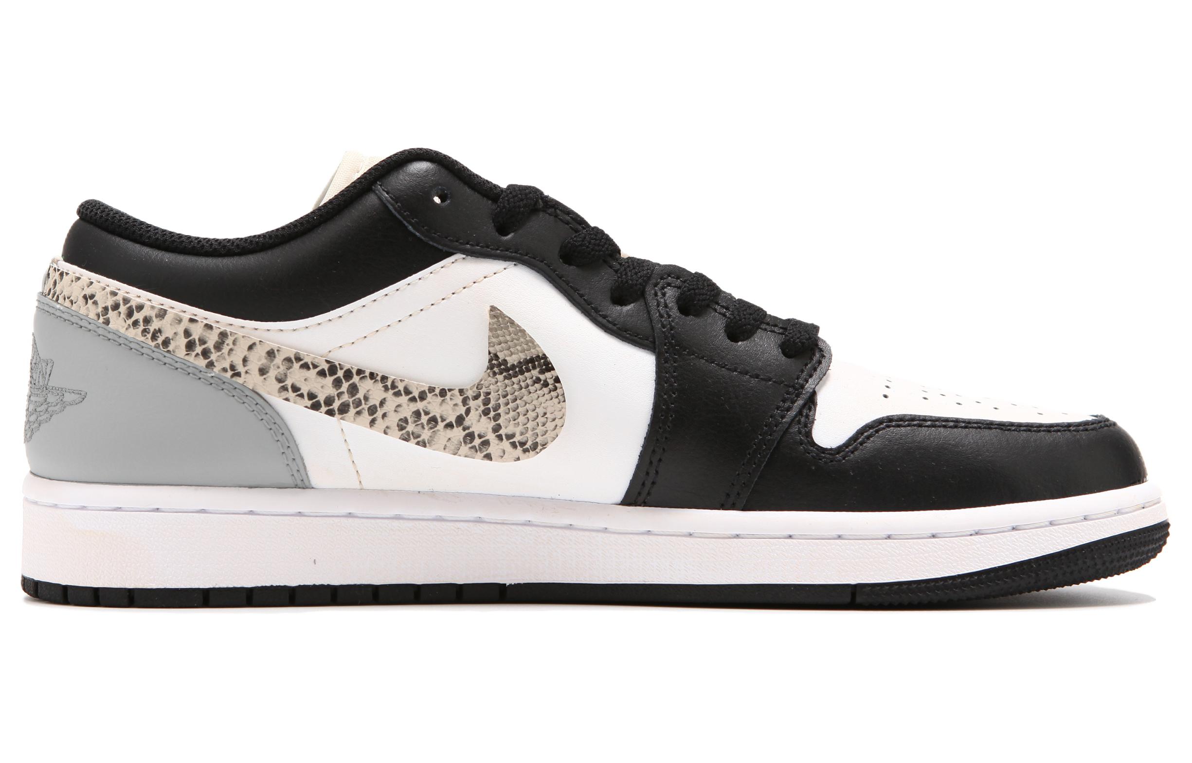 Jordan Air Jordan 1 Durable Breathable Low-Top Vintage Basketball Shoes Men's Black White Brown купить в интернет-магазине Yoocart с быстрой доставкой по России.