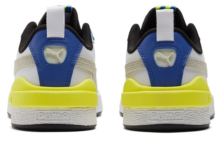 PUMA Suede Bloc 'White Silver Blue' купить в интернет-магазине Yoocart с быстрой доставкой по России.