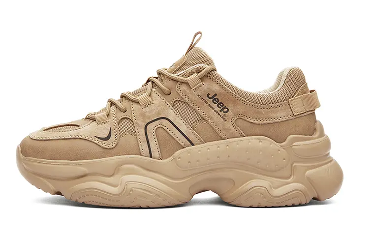 Jeep Chunky Sneakers Men's Earth Yellow