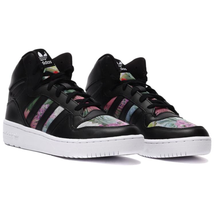 Adidas Originals Attitude Slip Resistant Abrasion Resistant High top Casual Shoes Women's Black купить в интернет-магазине Yoocart с быстрой доставкой по России.