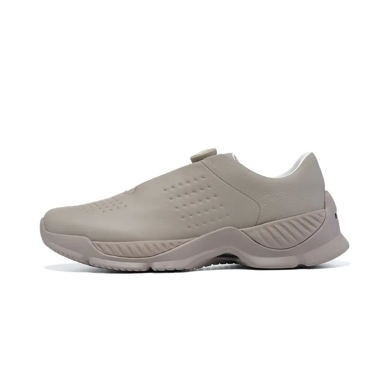 LI-NING 1990 Commuter Series Support Anti-Slip And Wear-Resistant Low-Top Casual Shoes Men's Coffee Foam Taupe