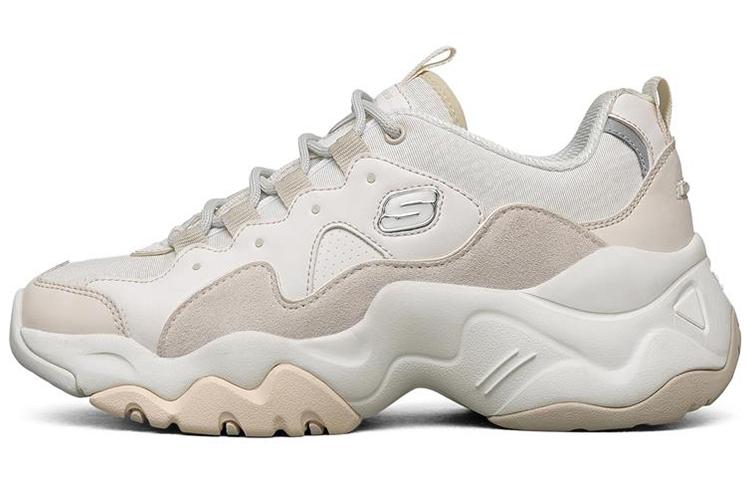 Skechers D'Lites 3.0 Low Chunky Shoes White Women's