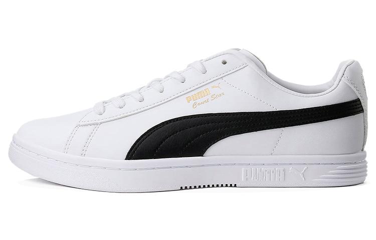 PUMA Court Star Low Top Casual Skate Shoes Unisex White Black