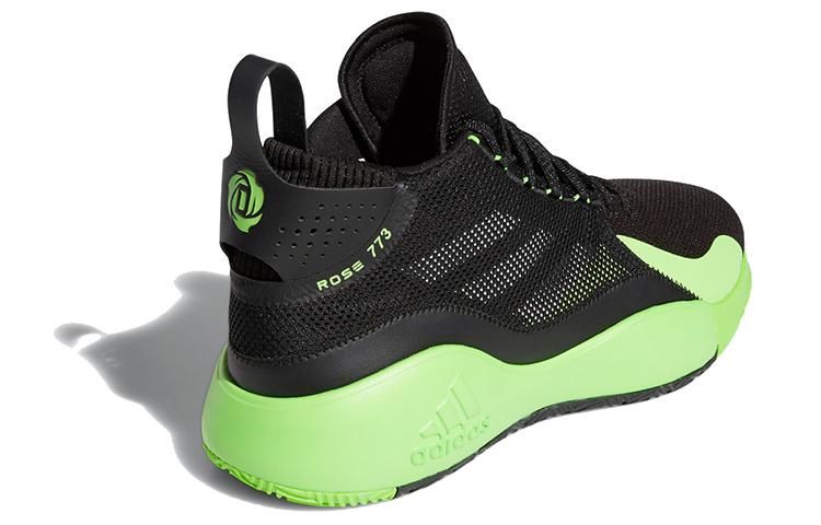 Adidas D Rose 773 2020 'Black Team Solar Green' купить в интернет-магазине Yoocart с быстрой доставкой по России.