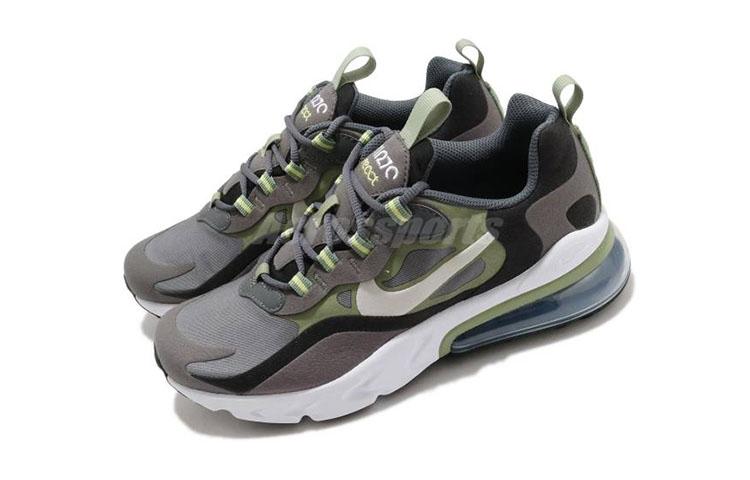 Nike Air Max 270 React Iron Grey Green GS купить в интернет-магазине Yoocart с быстрой доставкой по России.