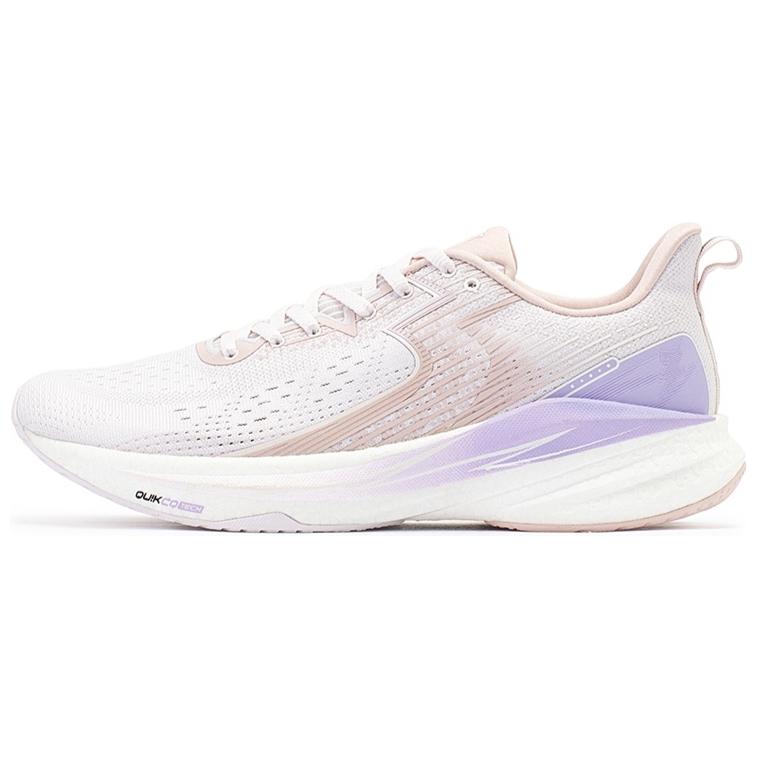 361° CarbonStride CQT Cushioning Low-Top Running Shoes Men's Pink