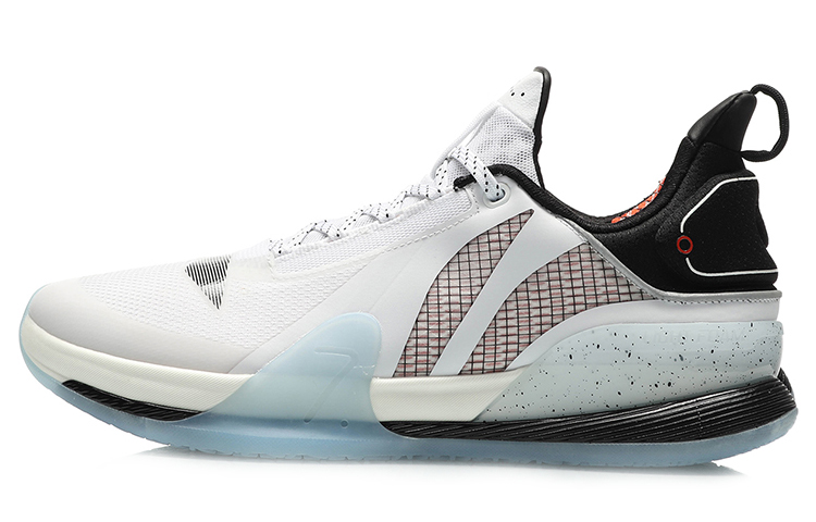 LINING Blitz 7 Premium Basketball Shoes Men Low Top White/Black