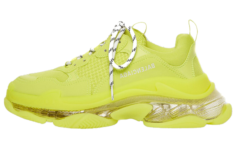 Balenciaga Triple S Clear Sole Fluo Yellow