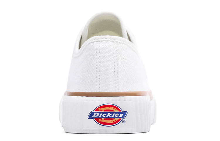 Dickies Canvas Shoes Unisex Low-Top White