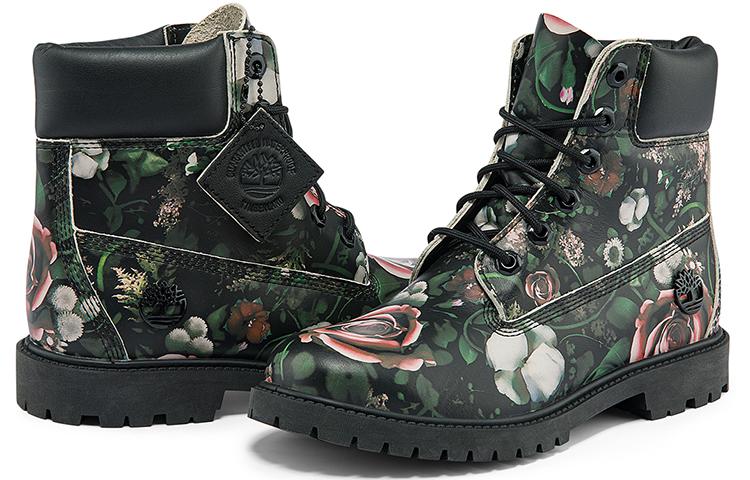 Timberland Heritage 6 Inch Waterproof Boots 'Black Floral Nubuck' Women's купить в интернет-магазине Yoocart с быстрой доставкой по России.