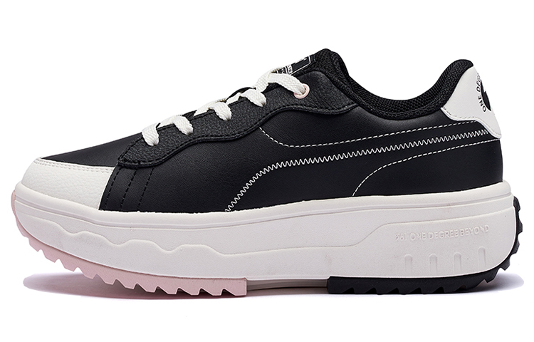 361° Slip Resistant And Abrasion Resistant Coverage Low Top Sports Casual Shoes Women's Black White