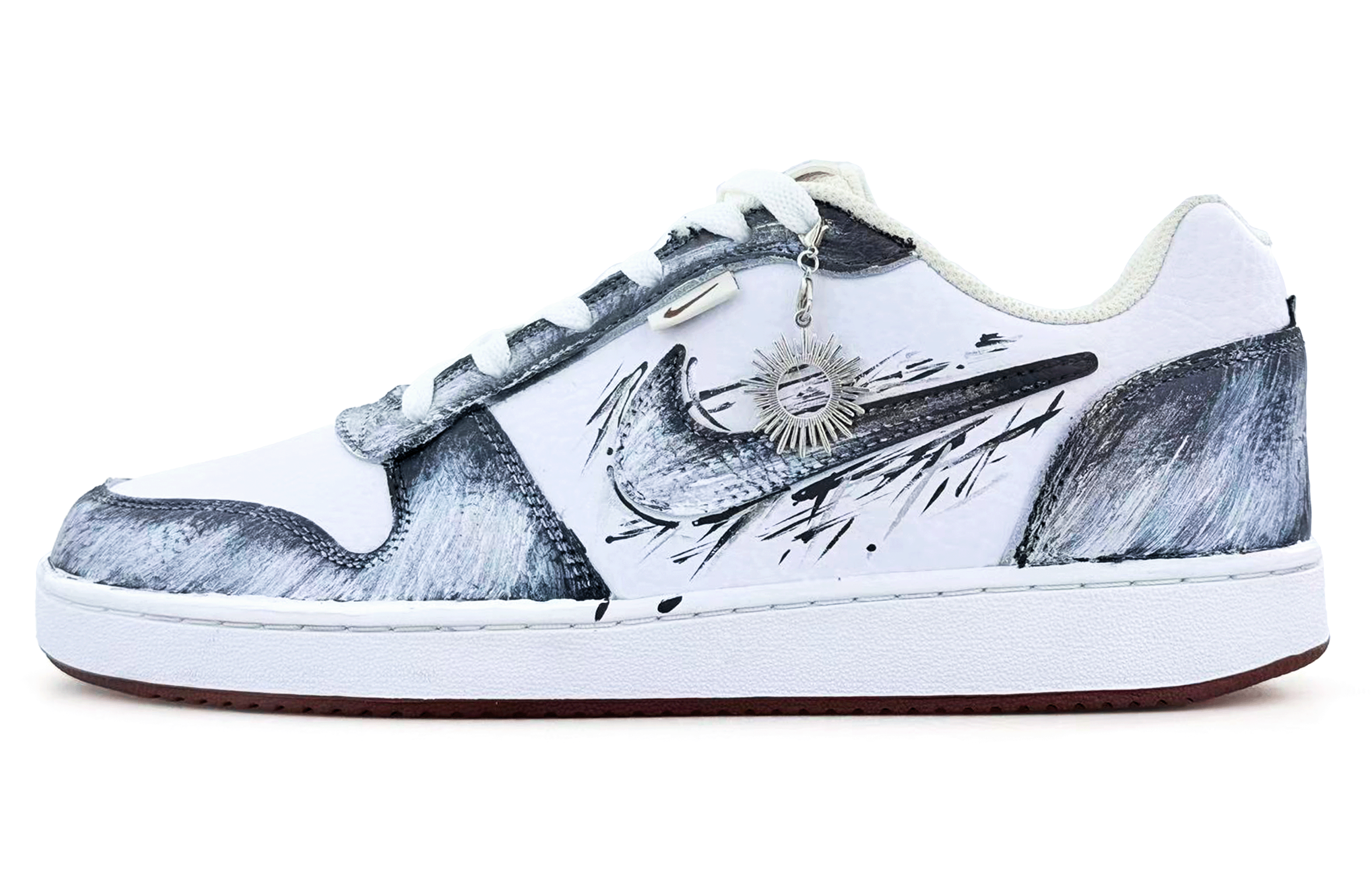 Nike EBERNON Abrasion Resistant Low top Skateboard Shoes Men's