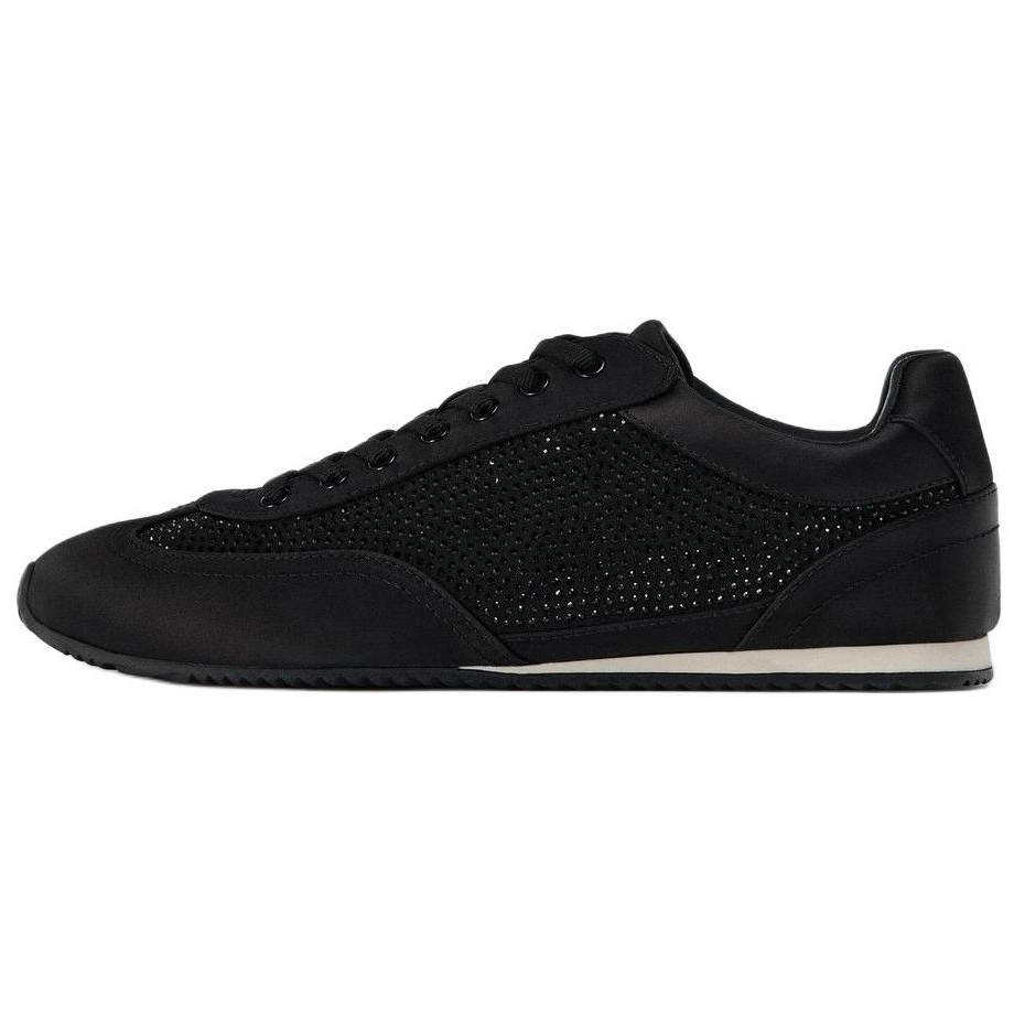 ZARA Abrasion Resistant Low Top Casual Shoes Women's Black
