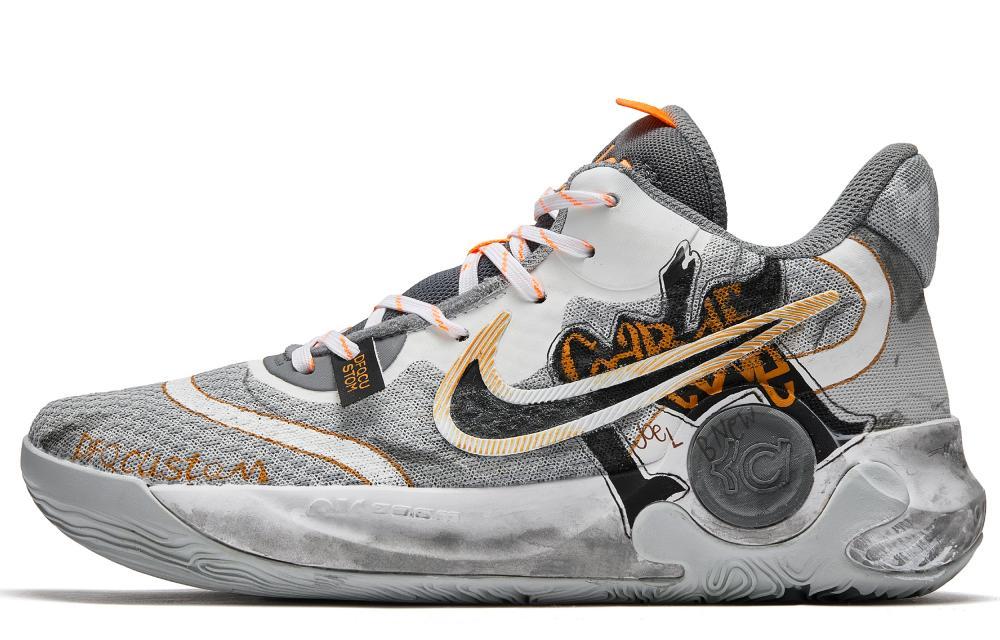 Nike KD Trey 5 Basketball Shoes Unisex Low-Top Gray