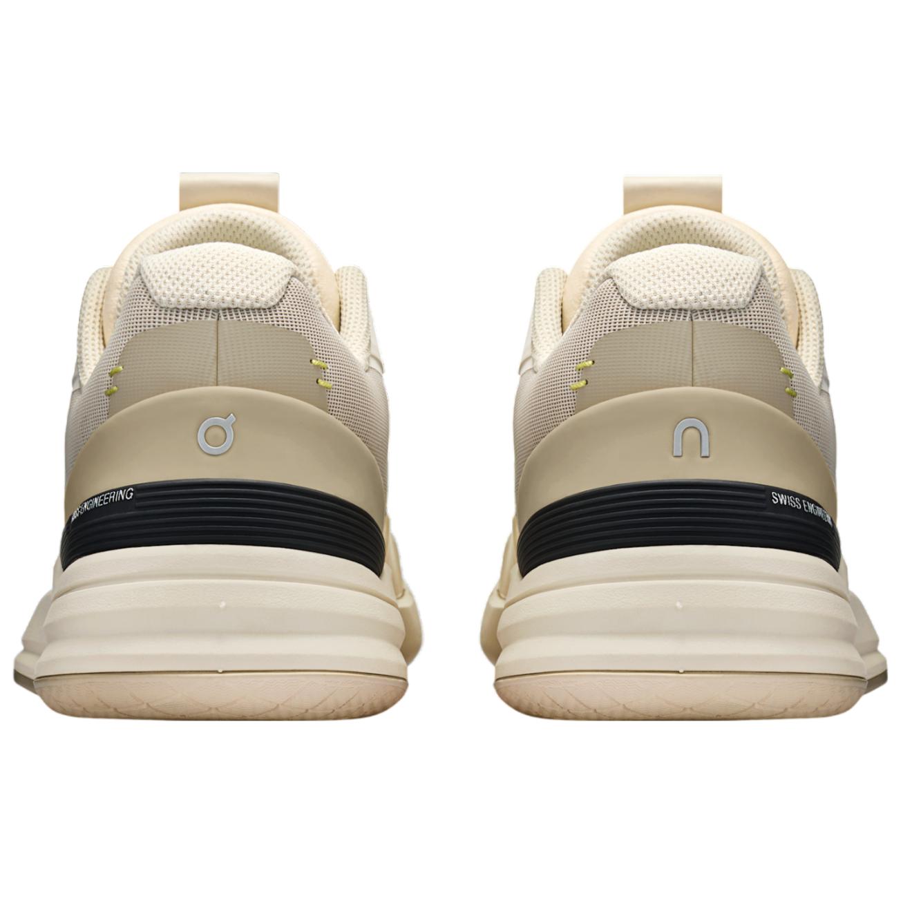 On The Roger Pro Anti Slip Wear Resistant Low Top Tennis Shoes Women's Beige Yellow