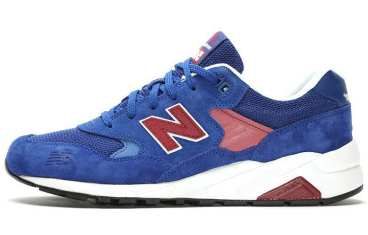 New Balance NB 580 Breathable, Lightweight Coverage Low Top Casual Running Shoes Men's Blue D Width