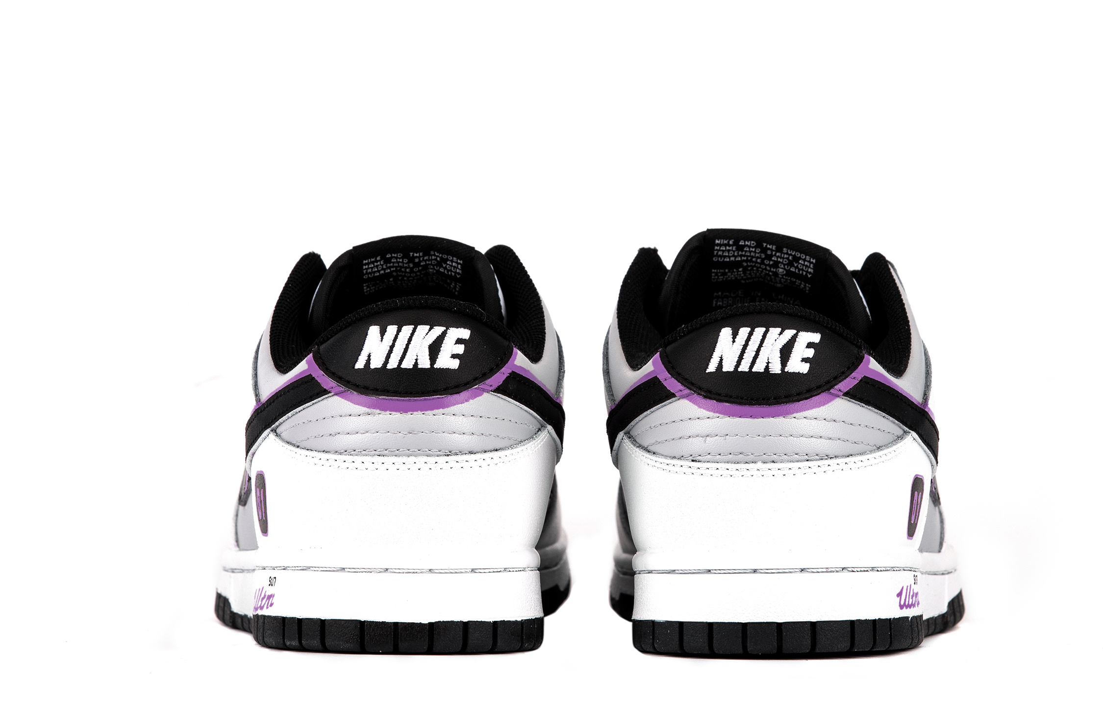 Nike Dunk Low Retro'Panda White Black' Wear resistant And Lightweight Low Top Skateboard Shoes Unisex Racing Purple купить в интернет-магазине Yoocart с быстрой доставкой по России.