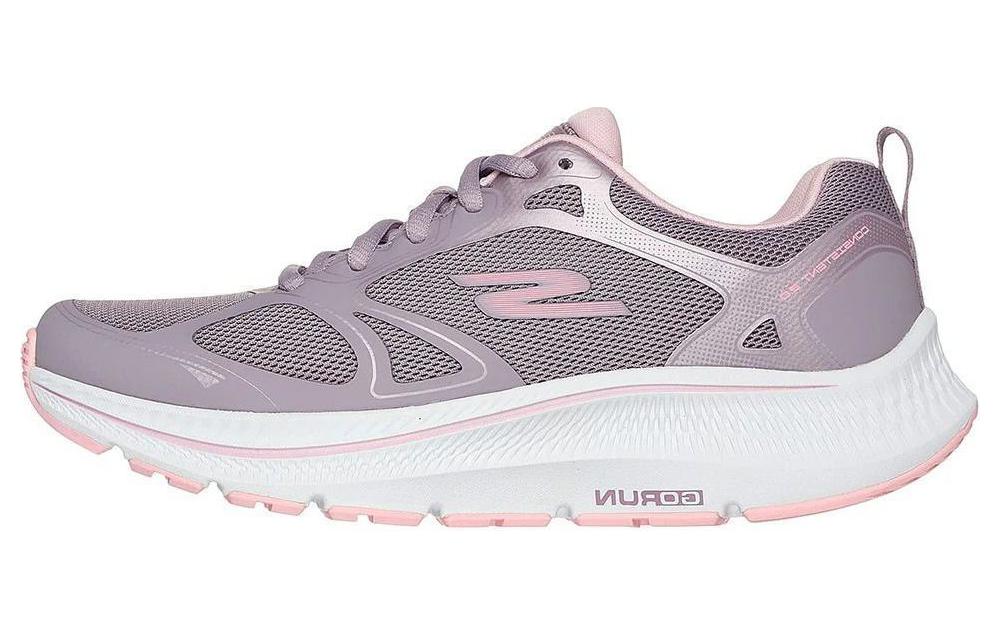 Skechers Cushioning Wear-Resistant Low-Top Running Shoes Women's Pink