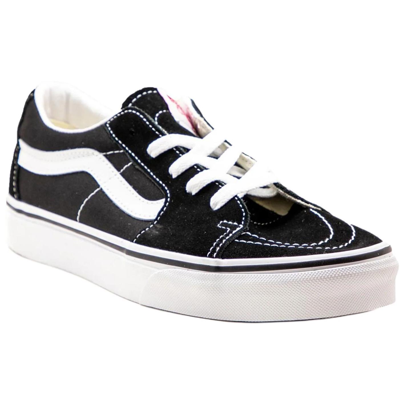 Vans SK8 Anti Slip Wear Resistant Low Top Skateboard Shoes Unisex Black купить в интернет-магазине Yoocart с быстрой доставкой по России.
