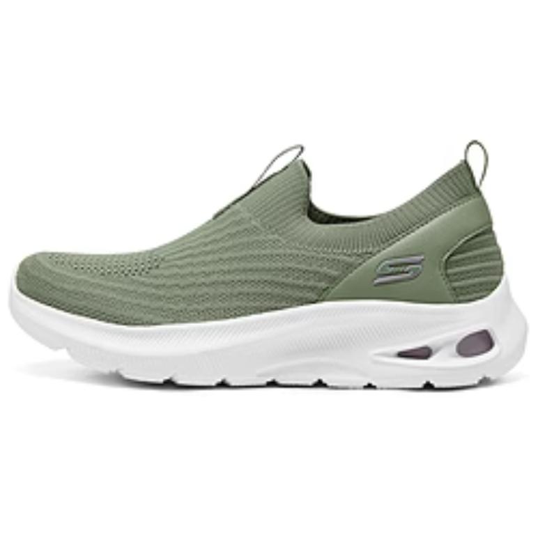 Skechers Bob's Low Top Casual Running Shoes Women's Olive Green