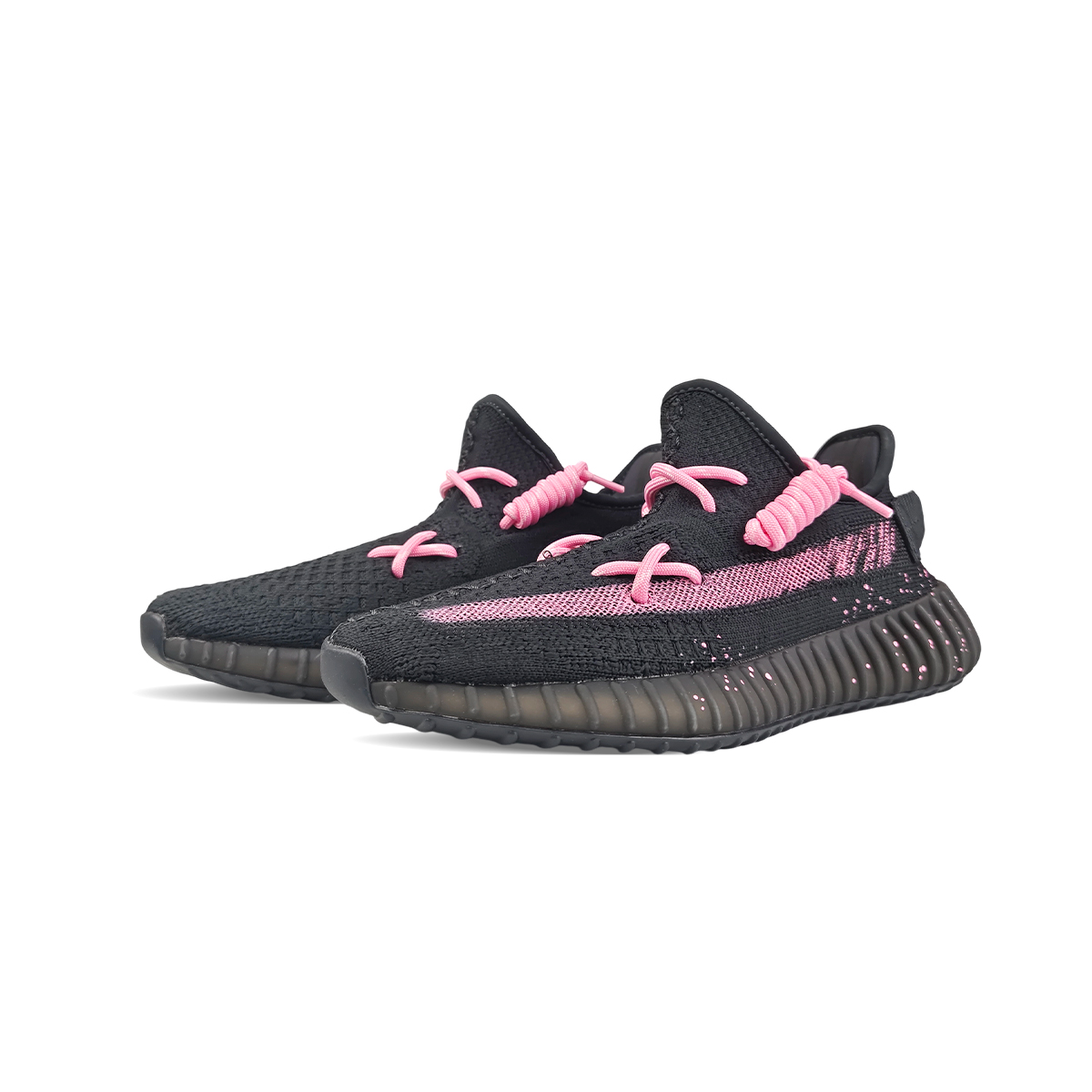 Adidas Originals Yeezy Boost 350 V2 Abrasion Resistant Low Top Casual Shoes Unisex Black Pink купить в интернет-магазине Yoocart с быстрой доставкой по России.