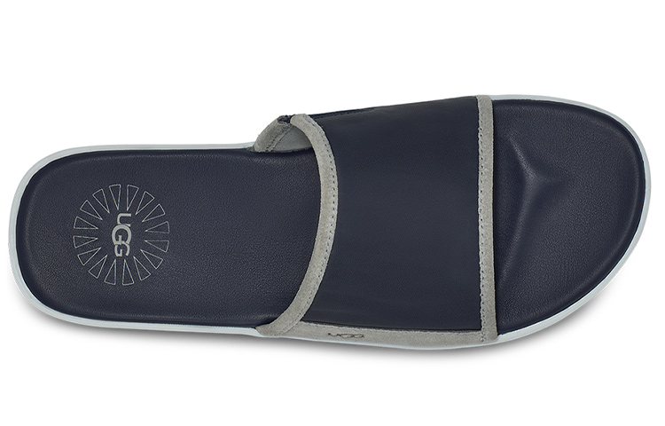 UGG Rubber Sole Slide Slippers Men's Dark Blue купить в интернет-магазине Yoocart с быстрой доставкой по России.