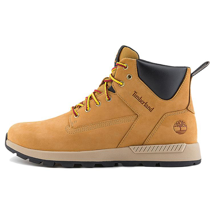 Timberland Abrasion Resistant High Top Outdoor Shoes Men's Wheat