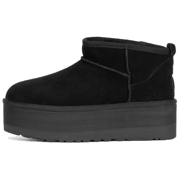 UGG Warm And Wear-Resistant Short Snow Boots Women's Black