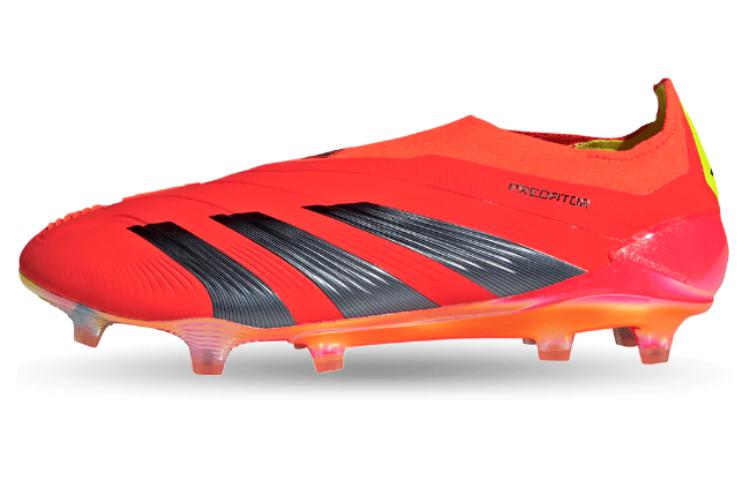 Adidas Predator Elite Laceless Fg Solar Red Core Black Team Solar Yellow