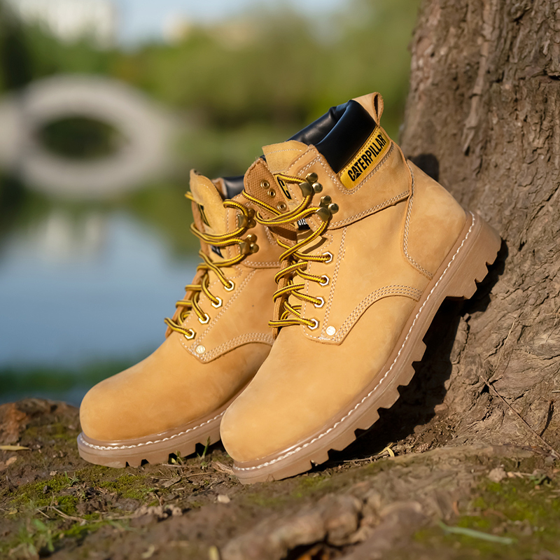 CAT Hiking Mountaineering Travel Martin Boots Men's Yellow купить в интернет-магазине Yoocart с быстрой доставкой по России.