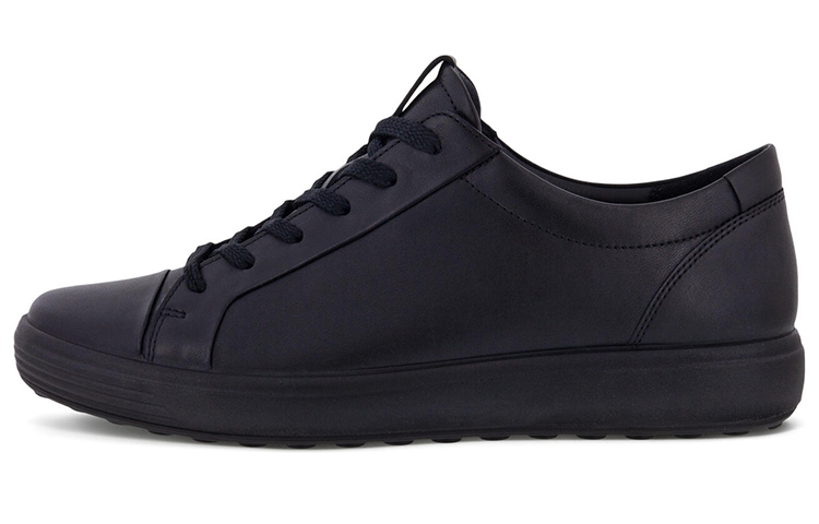 Ecco Soft 7 Skateboard Shoes Women's Low-Top Black