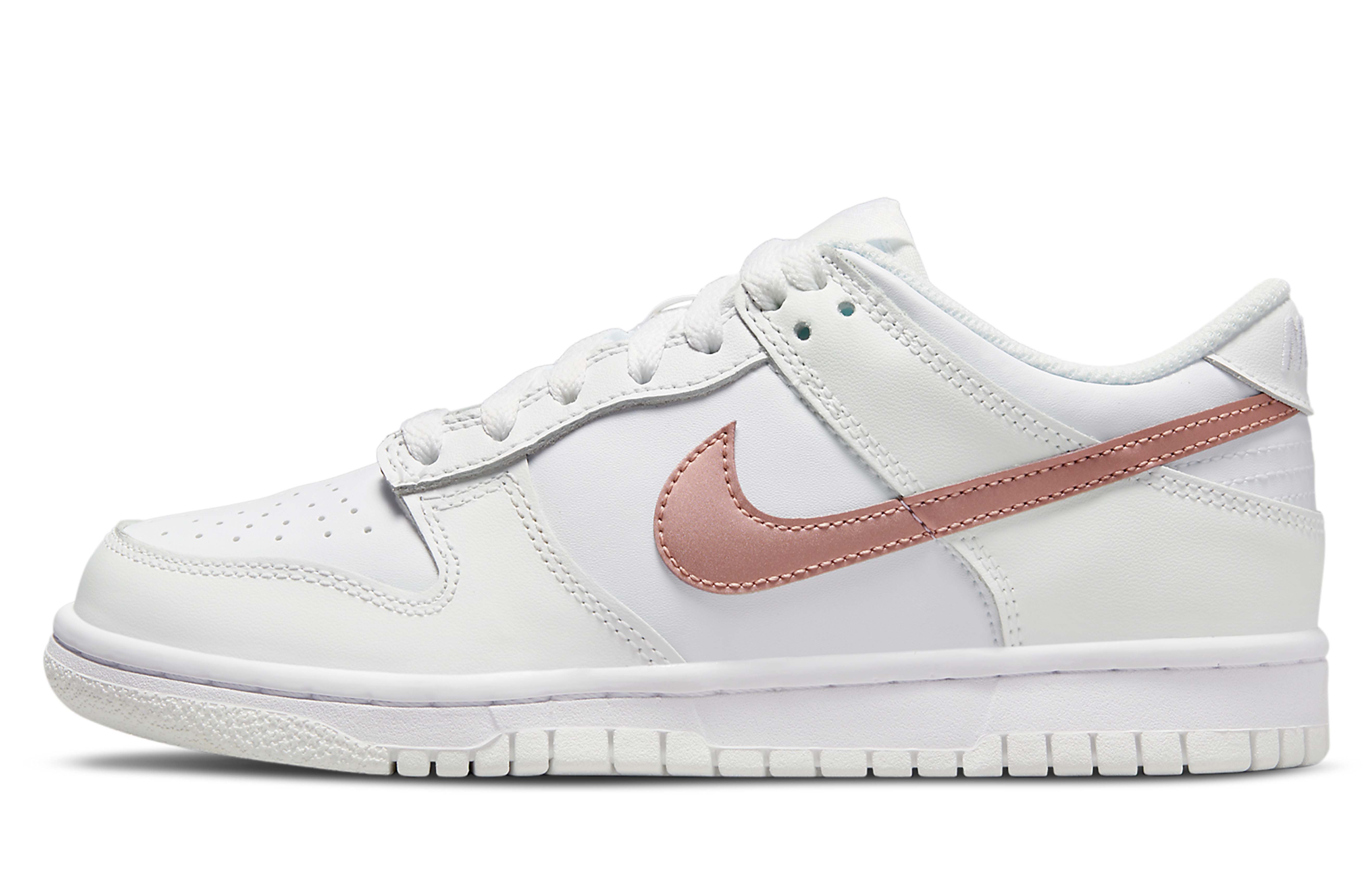 Nike Dunk Low top Skateboard Shoes GS Pink Khaki купить в интернет-магазине Yoocart с быстрой доставкой по России.