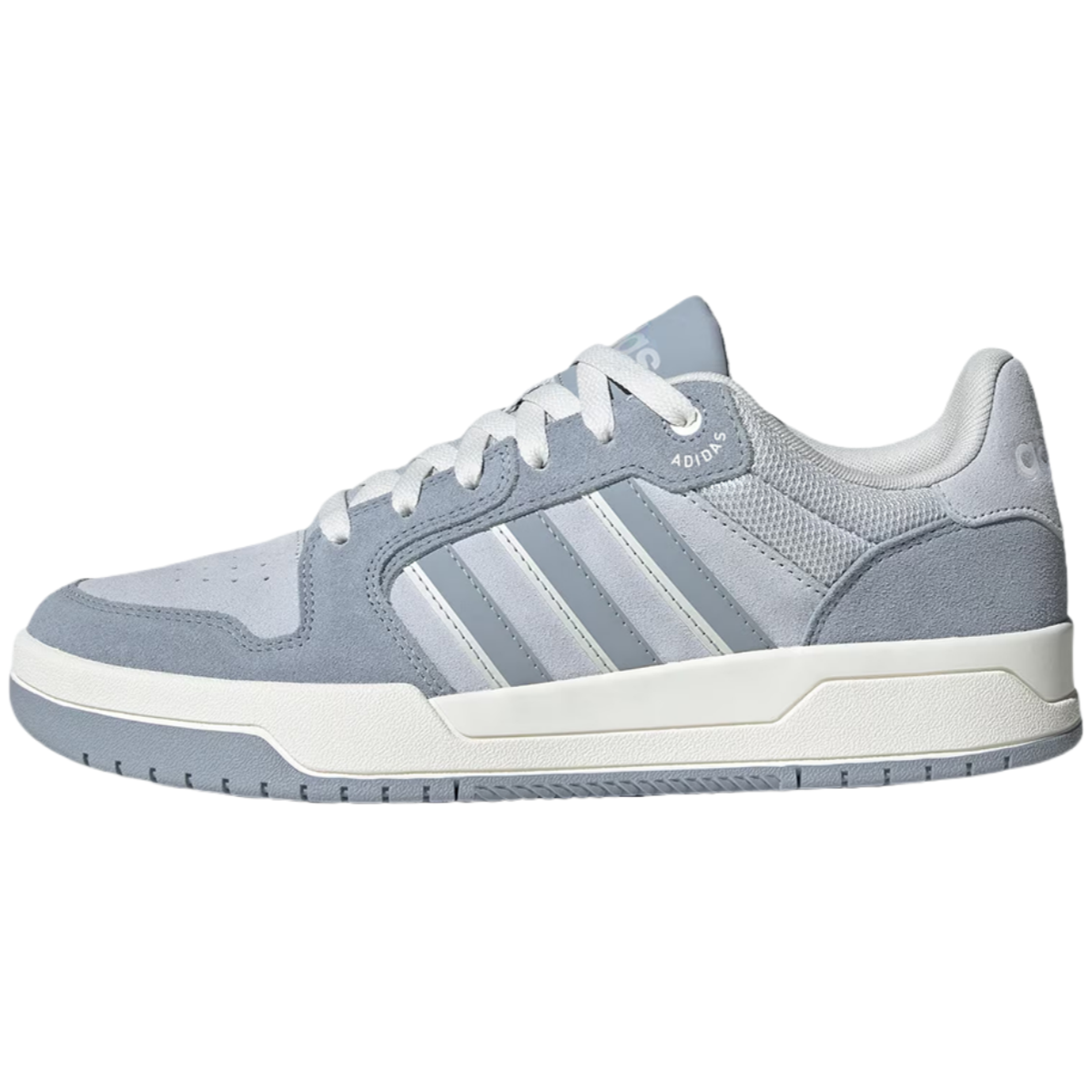 Adidas ENTRAP Abrasion Resistant Low top Skateboard Shoes Unisex Silver Gray