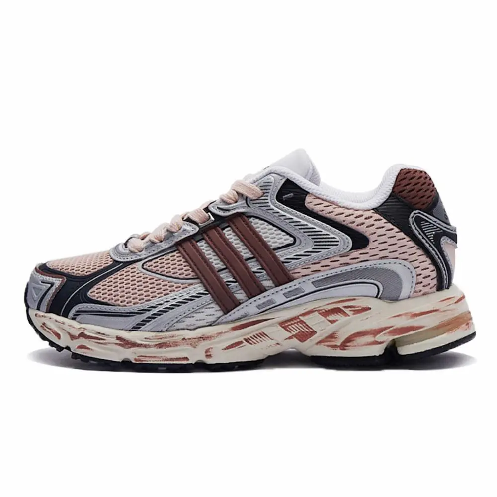 Adidas Originals Response Cl Cushioning Breathable Low-Top Casual Running Shoes Unisex Pink Brown