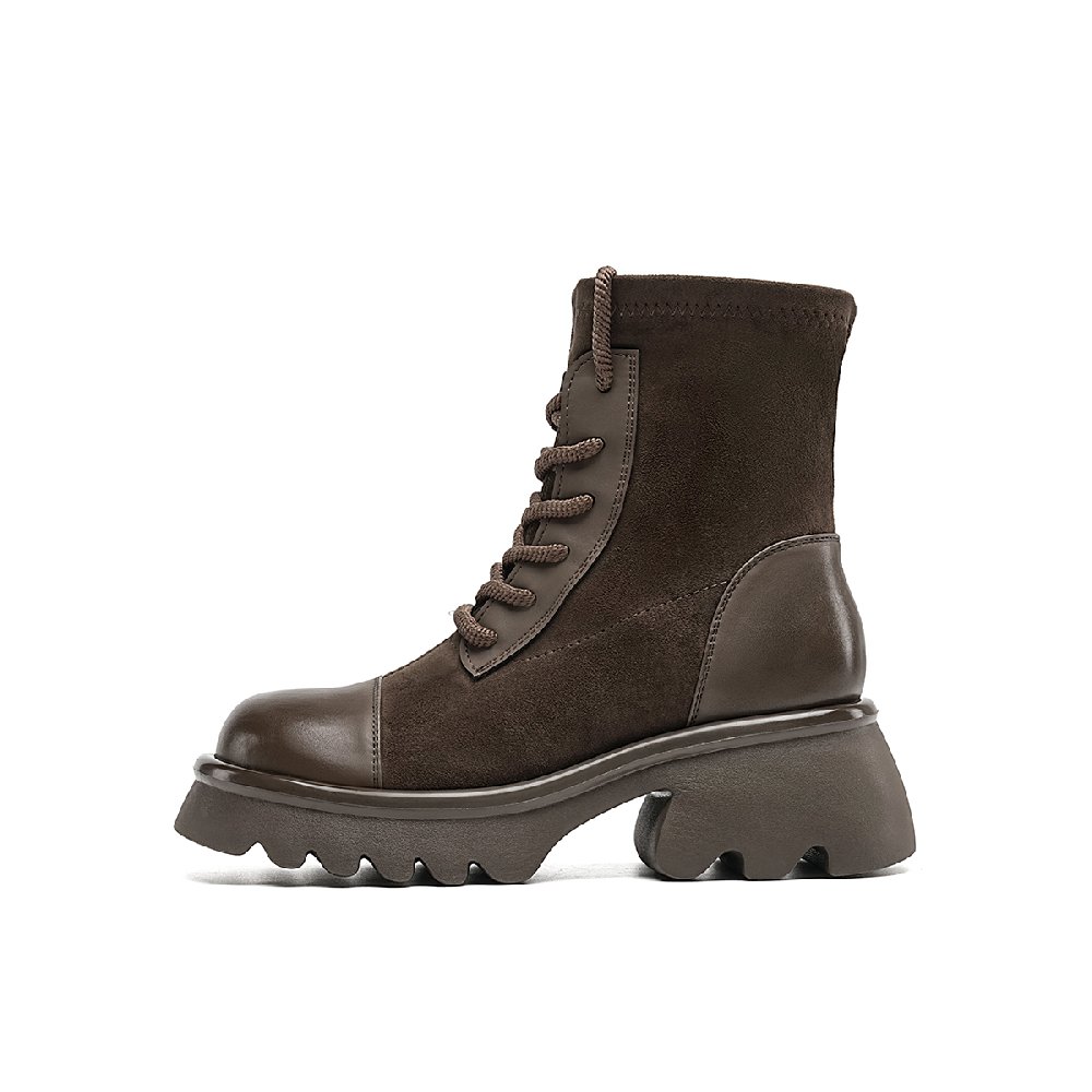 EBLAN Ankle Boots Women's Brown