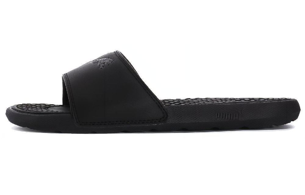 PUMA Cool Cat Sport Glitter Slipper Black/Silver Women's