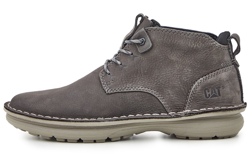CAT Ankle Boots Men Dark Gray