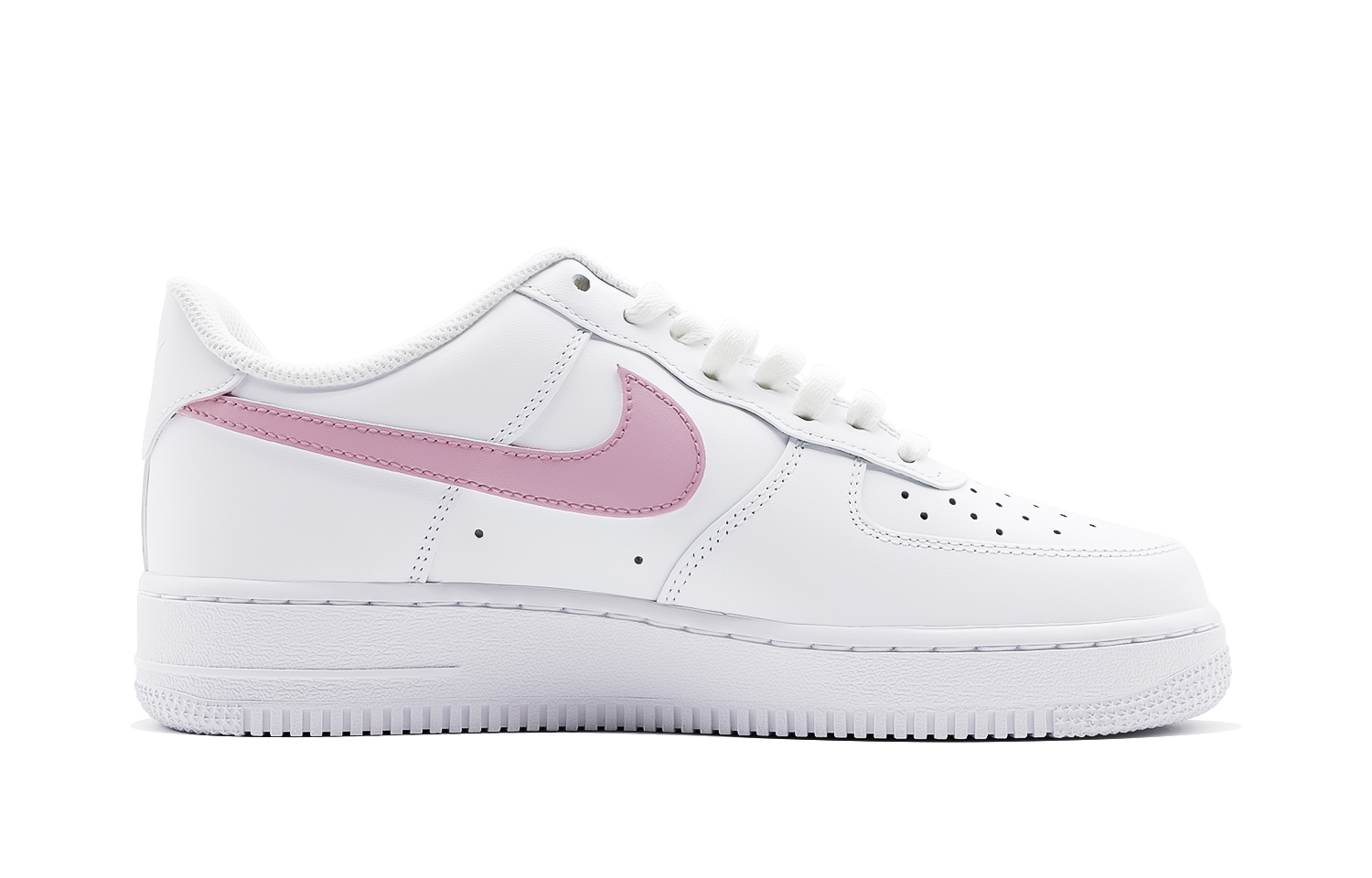 Nike Air Force 1 Pink Rococo Low Top Skateboard Shoes Women's Pink White купить в интернет-магазине Yoocart с быстрой доставкой по России.