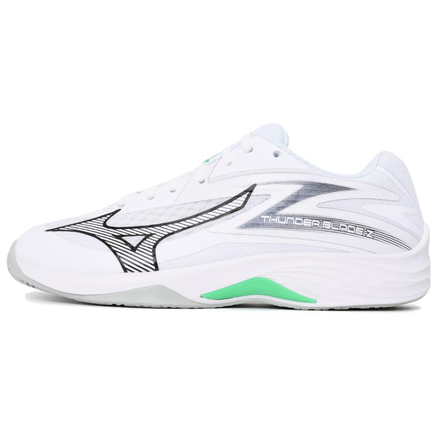 Mizuno THUNDER BLADE Z Cushioning, Wear Resistant Volleyball Shoes Unisex White Black