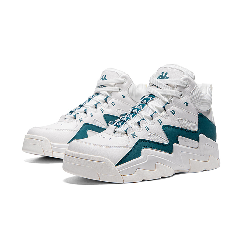 Kappa High top Skateboard Shoes Women's White Blue купить в интернет-магазине Yoocart с быстрой доставкой по России.