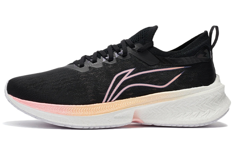 LiNing Feidian Discovery Breathable Low Top Running Shoes Women's Black