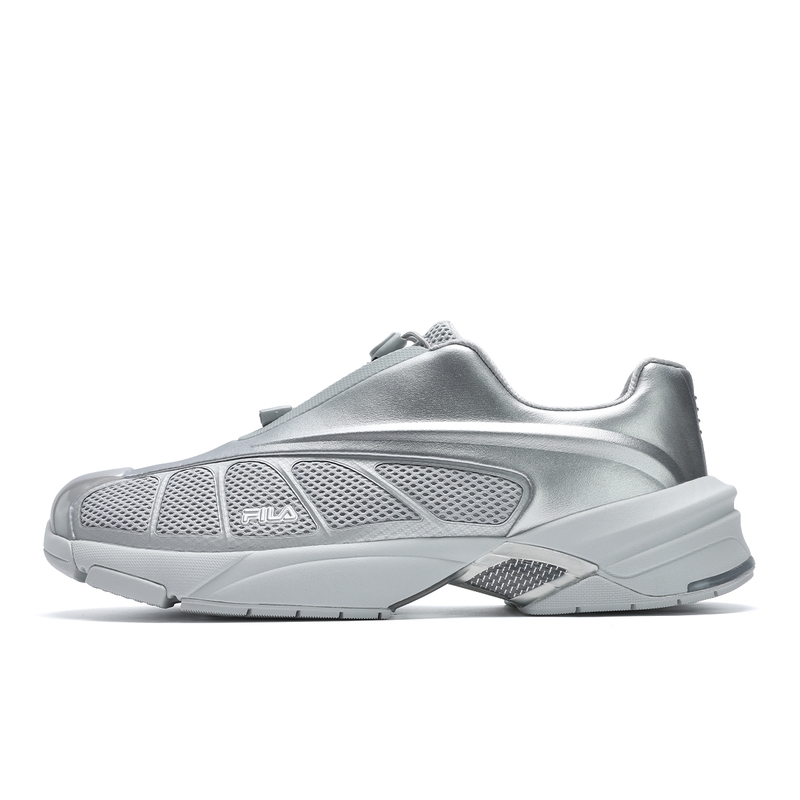 FILA REPLICA Anti-Slip Wear-Resistant Low-Top Casual Shoes Men's Silver