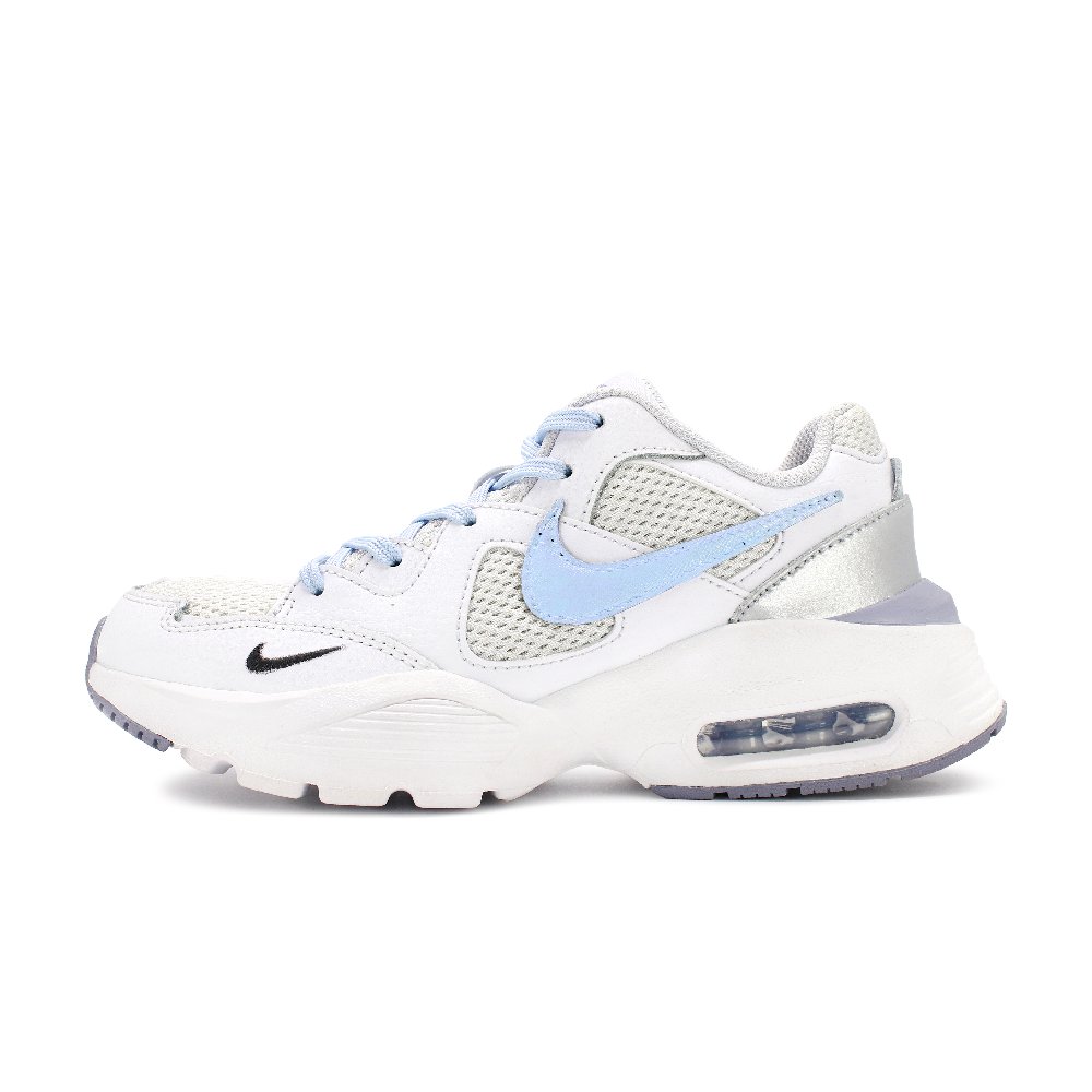 Nike Air Max Fusion Slip Resistant Low Top Running Shoes Women's Blue White