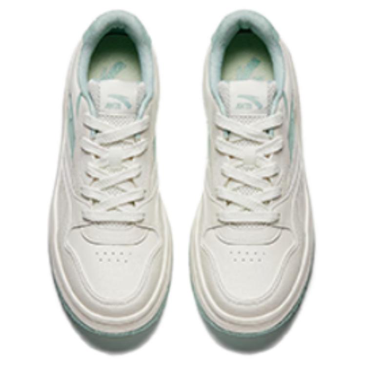 Anta Street Play 2 Anti Slip Wear Resistant Low Top Skateboard Shoes Men's White Cyan купить в интернет-магазине Yoocart с быстрой доставкой по России.