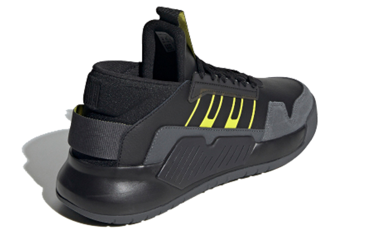 Adidas Neo Bball90s 'Black Gray Yellow' купить в интернет-магазине Yoocart с быстрой доставкой по России.