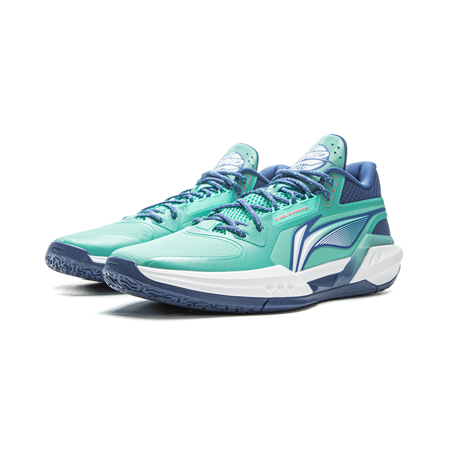 LINING Light Speed 3mid Basketball Shoes Men's Low top Pool Blue/Deep Sail Blue купить в интернет-магазине Yoocart с быстрой доставкой по России.