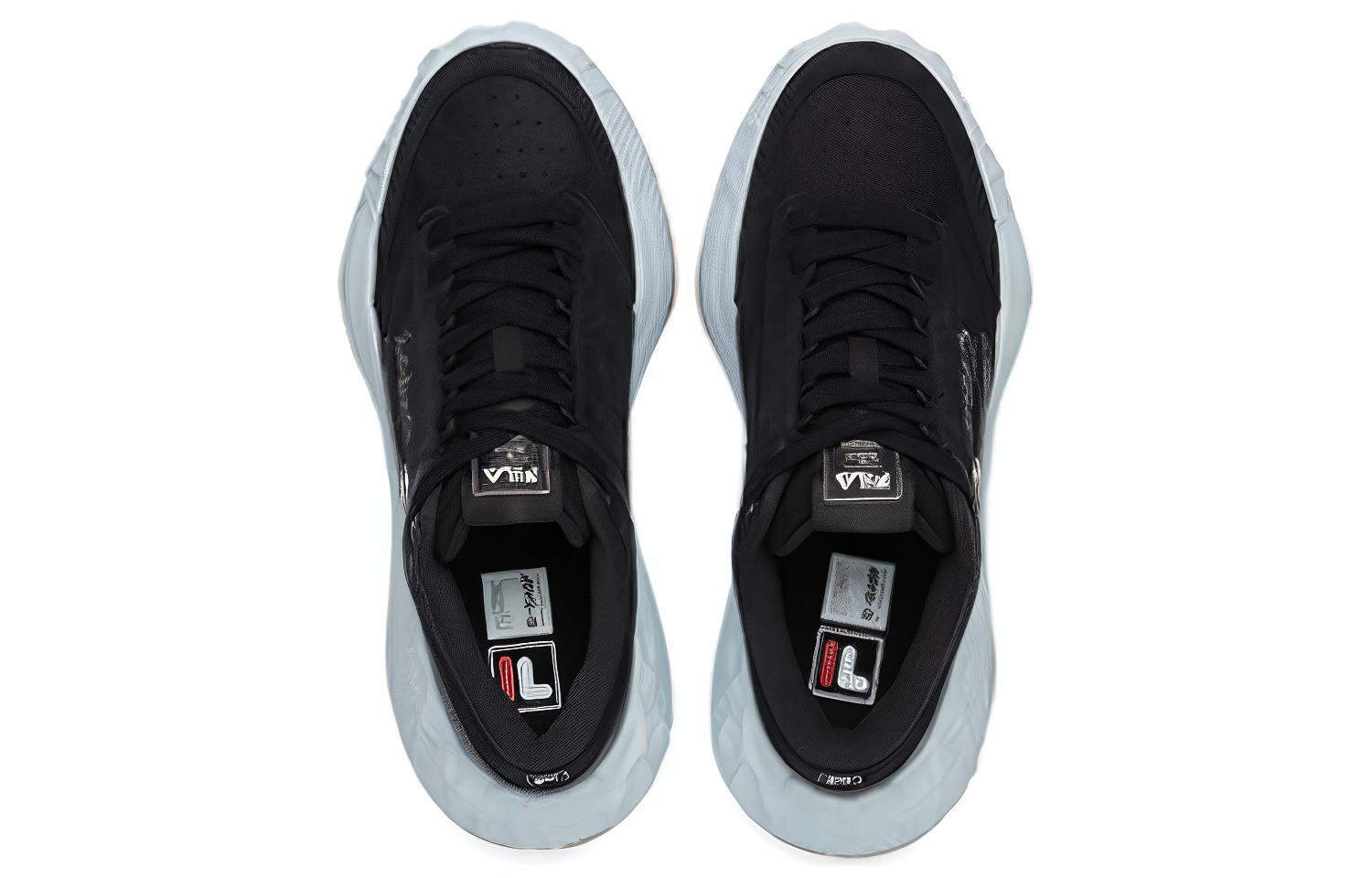 FILA Mihara X FILA FM 15 Casual Skateboarding Shoes Black