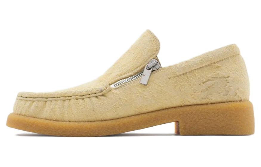 Burberry Chnace Suede Loafers