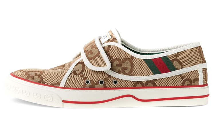 GUCCI Women's Tennis 1977 Velcro 'Jumbo Gg Beige' Women's